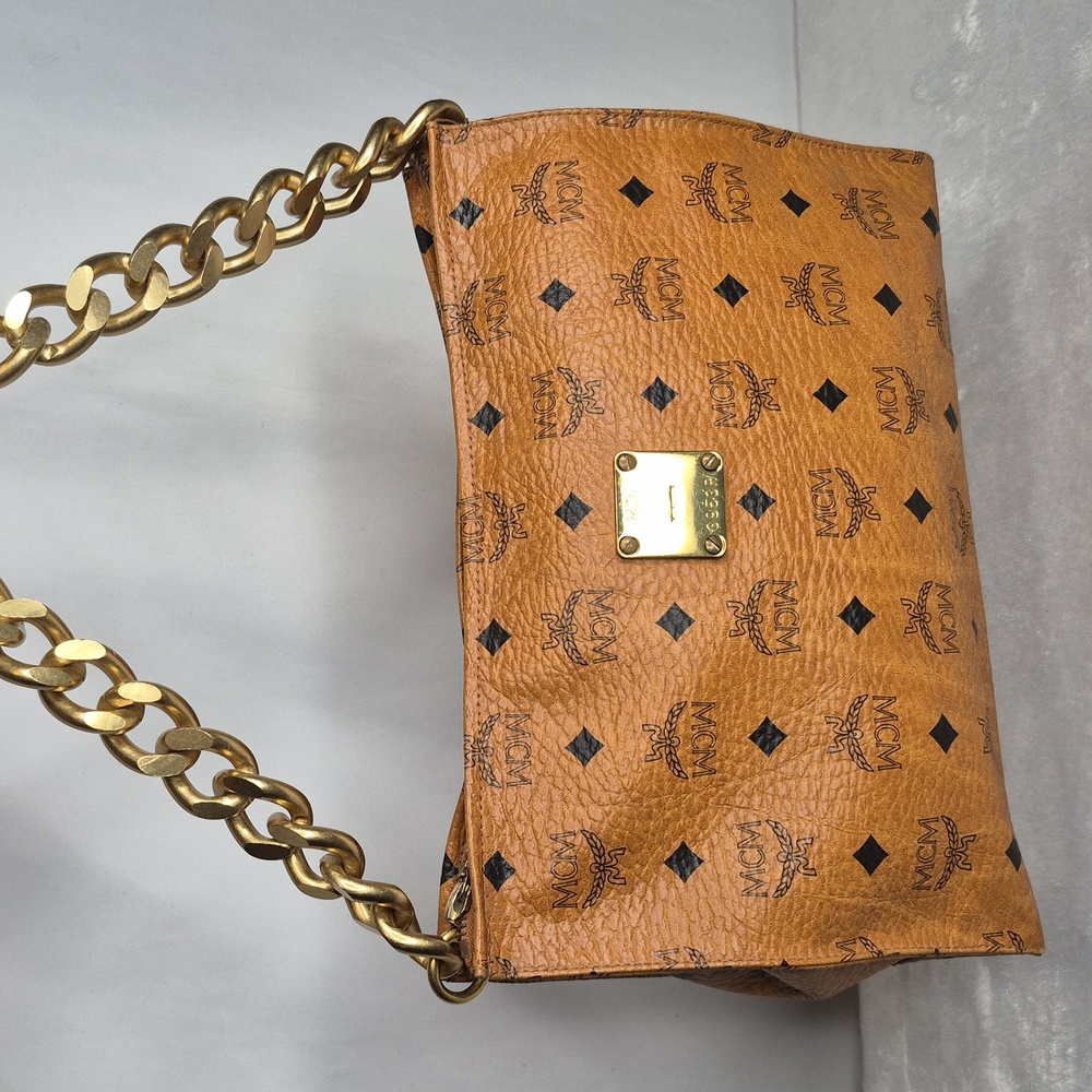 MCM Cognac Pouch COA - Picture 7 of 17